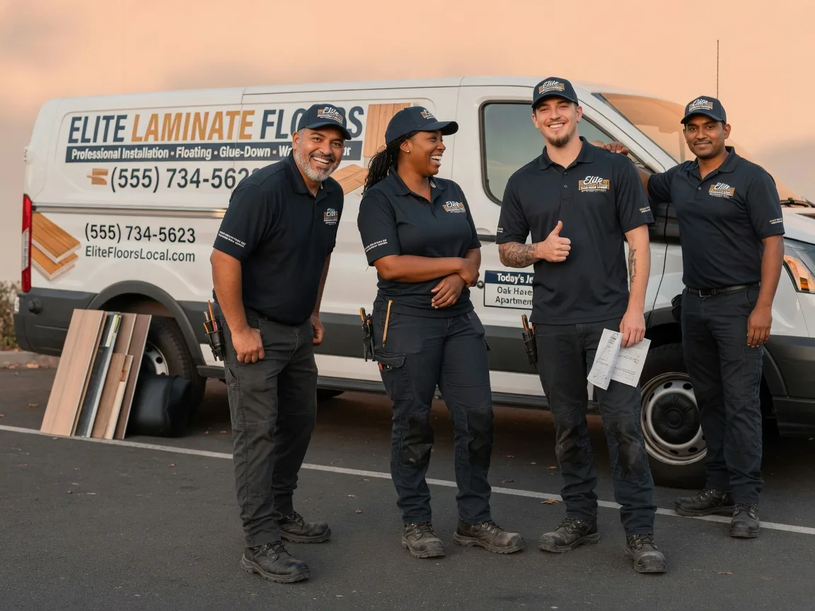 Laminate flooring installation company in Richmond Dale, OH